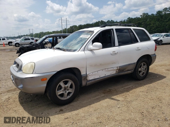 2004 Hyundai Santa Fe z VIN KM8SB12B04U640985, wystawiony jako Copart lot #56584595 z przebiegiem 239 527 mil mil oraz Szkoda całkowita • Salvage title. Historia ofert i sprzedaży dostępna na DreamBid. Obrazek 1.