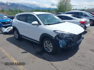 2018 Hyundai Tucson SEL Plus z VIN KM8J33A48JU766322, wystawiony jako IAAI lot #42184624 z przebiegiem 87 331 mil mil oraz . Historia ofert i sprzedaży dostępna na DreamBid. Obrazek 1.