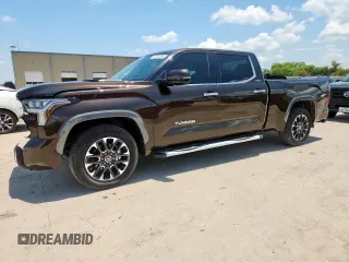 2022 Toyota Tundra Limited Hybrid with VIN 5TFJC5EC3NX001878, listed as a Copart auction lot 64201395 with 24,607 mi miles and Clean title. Bid and sale history available at DreamBid. Image 1.