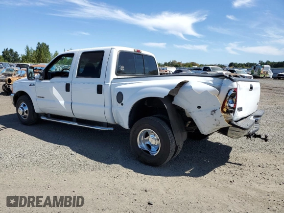 2001 Ford F-350 XL z VIN 1FTWW32F01ED08768, wystawiony jako Copart lot #62873634 z przebiegiem 317 184 mil mil oraz Szkoda całkowita • Salvage title. Historia ofert i sprzedaży dostępna na DreamBid. Obrazek 2.
