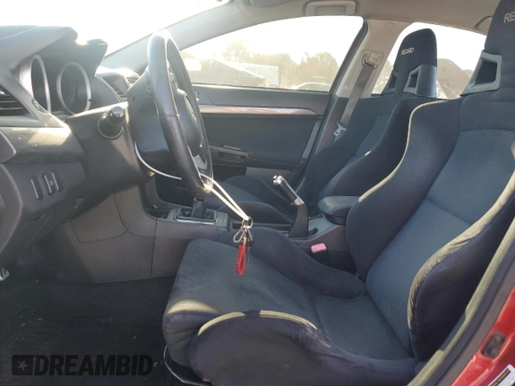 2008 Mitsubishi Lancer Evolution GSR with VIN JA3AW86V88U050202, listed as a Copart auction lot 83849824 with 151,777 mi miles and Salvage Title. Bid and sale history available at carsss.com. Image 7.