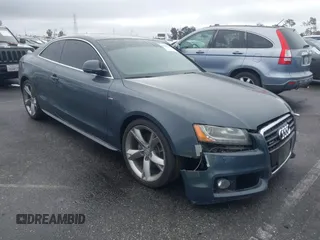 2009 Audi A5 with VIN WAUDK78T59A024673, listed as a IAAI auction lot 41529610 with 131,266 mi miles. Bid and sale history available at carsss.com. Image 1.