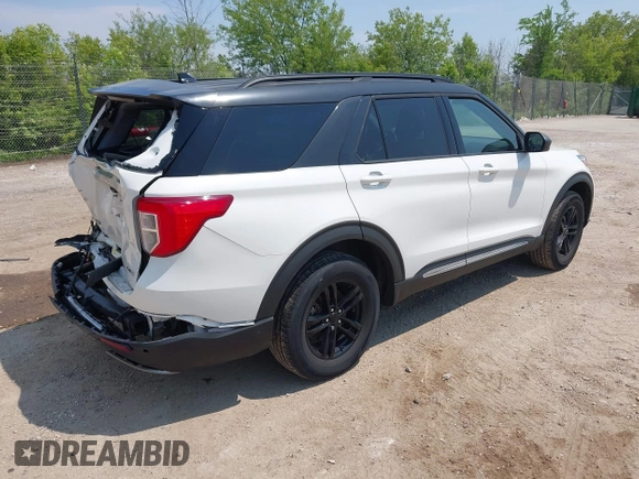 2022 Ford Explorer XLT с VIN 1FMSK8DH9NGB84219, выставлен на аукционе IAAI как лот 42491295 с пробегом 36 984 миль миль и . История ставок и продаж доступна на DreamBid. Изображение 4.