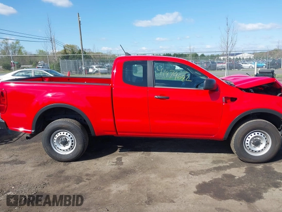 2020 Ford Ranger XL with VIN 1FTER1EH9LLA51502, listed as a IAAI auction lot 41979682 with 52,211 mi miles. Bid and sale history available at carsss.com. Image 13.