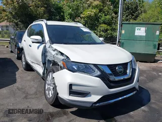 2018 Nissan Rogue SV with VIN KNMAT2MTXJP608001, listed as a IAAI auction lot 42048659 with 71,067 mi miles and . Bid and sale history available at carsss.com. Image 1.