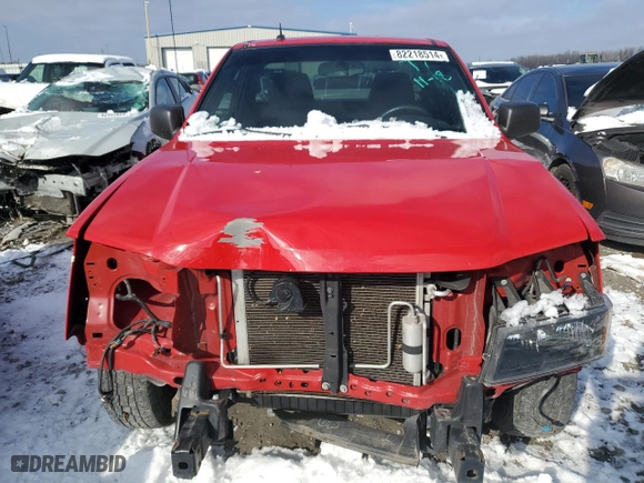 2012 Chevrolet Colorado Work Truck with VIN 1GCCSBFE9C8120116, listed as a Copart auction lot 82218514 with 78,667 mi miles and Salvage Title. Bid and sale history available at carsss.com. Image 5.