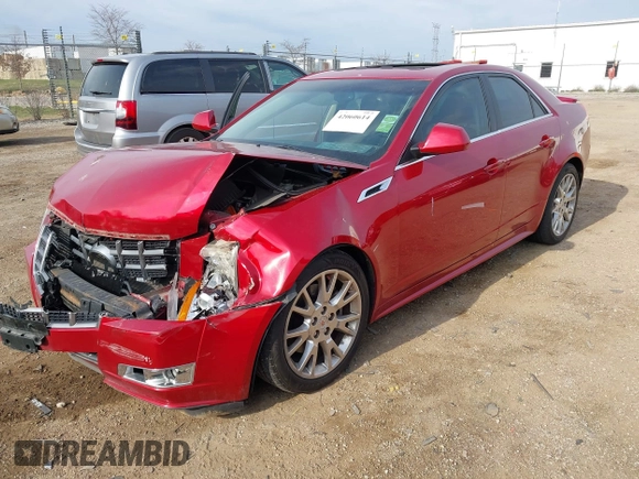 2012 Cadillac CTS Performance with VIN 1G6DK5E37C0147743, listed as a IAAI auction lot 42060614 with 80,190 mi miles and . Bid and sale history available at DreamBid. Image 2.