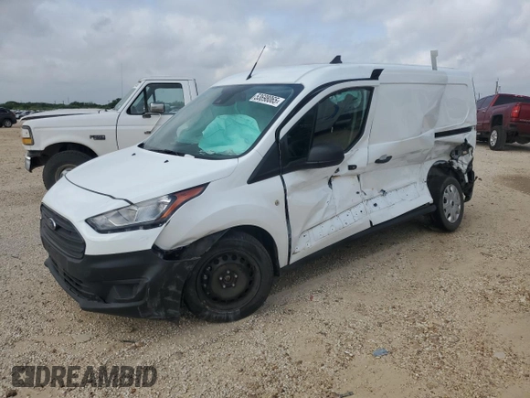 2022 Ford Transit Connect XL z VIN NM0LS7S28N1525997, wystawiony jako Copart lot #53698065 z przebiegiem Nie podano mil oraz Szkoda całkowita • Salvage title. Historia ofert i sprzedaży dostępna na DreamBid. Obrazek 1.