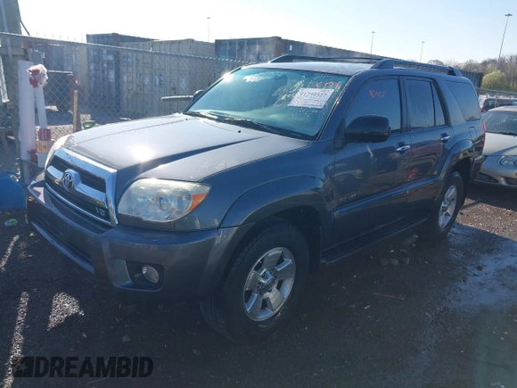2007 Toyota 4Runner SR5 with VIN JTEBT14R870066185, listed as a IAAI auction lot 41799527 with 171,432 mi miles and . Bid and sale history available at DreamBid. Image 2.