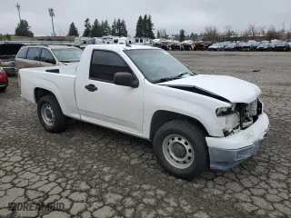 2012 Chevrolet Colorado Work Truck with VIN 1GCCSBF96C8152802, listed as a Copart auction lot 85813184 with 129,920 mi miles and Salvage Title. Bid and sale history available at carsss.com. Image 4.