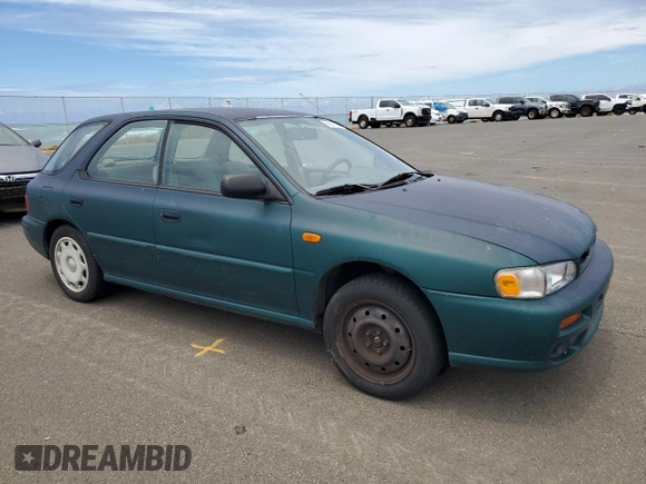 2001 Subaru Impreza L with VIN JF1GF43541H801891, listed as a Copart auction lot 65837184 with 137,222 mi miles and Clean title. Bid and sale history available at DreamBid. Image 4.