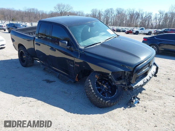 2019 Ram 1500 Express with VIN 1C6RR7FT6KS531421, listed as a IAAI auction lot 41762259 with 109,884 mi miles and . Bid and sale history available at DreamBid. Image 1.