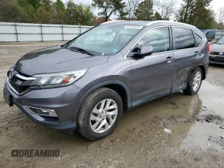 2015 Honda CR-V EX-L with VIN 2HKRM4H73FH667497, listed as a Copart auction lot 51910525 with 117,443 mi miles and Salvage Title. Bid and sale history available at carsss.com. Image 1.