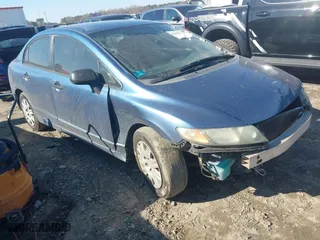 2010 Honda Civic Sdn DX-VP with VIN 2HGFA1F36AH527876, listed as a IAAI auction lot 41607513 with 170,806 mi miles. Bid and sale history available at carsss.com. Image 1.