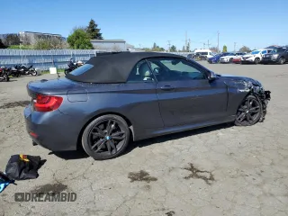 2016 BMW 2 Series M235i with VIN WBA1M1C58GV394704, listed as a Copart auction lot 46926065 with 69,352 mi miles and Salvage Title. Bid and sale history available at carsss.com. Image 3.