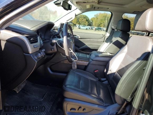 2018 GMC Yukon Denali with VIN 1GKS2CKJ3JR404177, listed as a Copart auction lot 82577354 with 129,744 mi miles and Salvage Title. Bid and sale history available at carsss.com. Image 7.