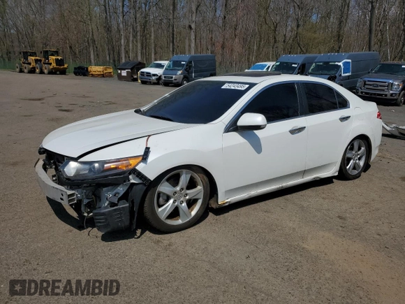 2014 Acura TSX Technology with VIN JH4CU2F62EC001020, listed as a Copart auction lot 54243495 with 117,227 mi miles and Salvage title. Bid and sale history available at DreamBid. Image 1.