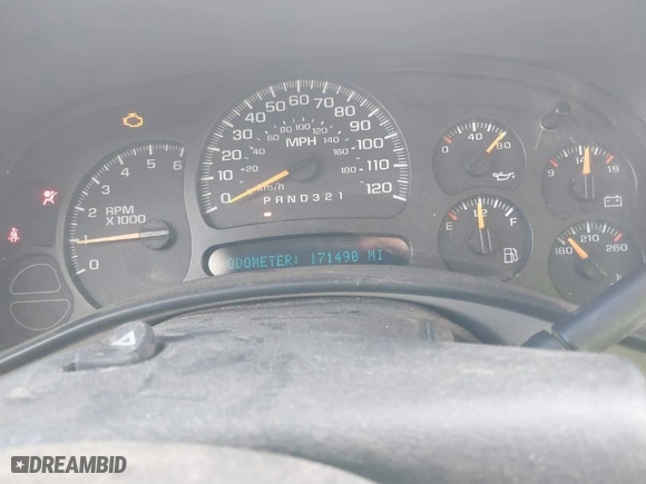2006 Chevrolet Silverado 1500 LT2 with VIN 2GCEK13TX61129923, listed as a IAAI auction lot 41472900 with 171,490 mi miles. Bid and sale history available at carsss.com. Image 7.
