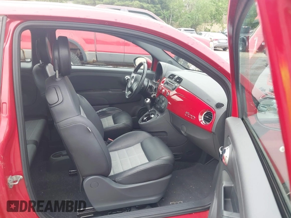 2012 FIAT 500 Sport z VIN 3C3CFFBR3CT105055, wystawiony jako IAAI lot #42470085 z przebiegiem 26 177 mil mil oraz . Historia ofert i sprzedaży dostępna na DreamBid. Obrazek 5.
