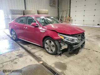 2017 Kia Optima Hybrid EX with VIN KNAGU4LE9H5012886, listed as a Copart auction lot 48868015 with 53,403 mi miles and Salvage Title. Bid and sale history available at carsss.com. Image 11.