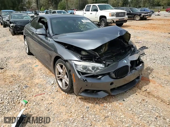 2016 BMW 4 Series 435i xDrive с VIN WBA3R5C56GK373739, выставлен на аукционе Copart как лот 50538555 с пробегом Не указан миль и Списание • Salvage title. История ставок и продаж доступна на DreamBid. Изображение 11.