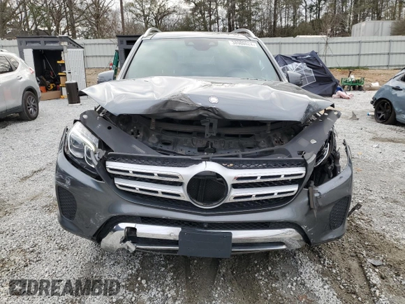 2017 Mercedes-Benz GLS 450 with VIN 4JGDF6EE8HA877859, listed as a Copart auction lot 38980024 with 126,431 mi miles and . Bid and sale history available at DreamBid. Image 5.