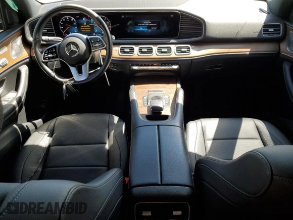 2021 Mercedes-Benz GLE 350 with VIN 4JGFB4KB0MA410674, listed as a Copart auction lot 56299965 with 58,675 mi miles and Salvage title. Bid and sale history available at DreamBid. Image 8.