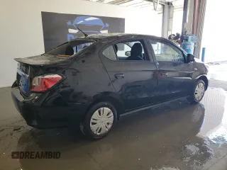 2024 Mitsubishi Mirage ES z VIN ML32FUFJ5RHF18365, wystawiony jako Copart lot #54029955 z przebiegiem 3 175 mil mil oraz Szkoda całkowita • Salvage title. Historia ofert i sprzedaży dostępna na DreamBid. Obrazek 3.