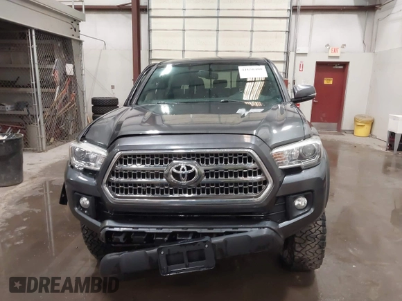 2017 Toyota Tacoma SR5 with VIN 3TMDZ5BN8HM016825, listed as a IAAI auction lot 41658400 with 166,098 mi miles. Bid and sale history available at carsss.com. Image 12.