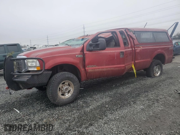 2002 Ford F-350 XL with VIN 1FTSX31F02EC01525, listed as a Copart auction lot 44425855 with Not provided miles and Non repairable. Bid and sale history available at DreamBid. Image 1.