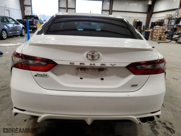 2021 Toyota Camry SE Nightshade with VIN 4T1G11AK7MU403775, listed as a Copart auction lot 45712155 with 76,988 mi miles and Salvage Title. Bid and sale history available at carsss.com. Image 6.