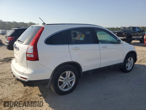 2011 Honda CR-V EX-L z VIN 5J6RE3H71BL030390, wystawiony jako Copart lot #56890475 z przebiegiem 197 742 mil mil oraz Czysty tytuł • Clean title. Historia ofert i sprzedaży dostępna na DreamBid. Obrazek 3.