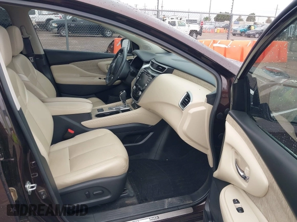 2021 Nissan Murano SL with VIN 5N1AZ2CJ9MC115755, listed as a IAAI auction lot 42140963 with 89,692 mi miles and . Bid and sale history available at DreamBid. Image 5.
