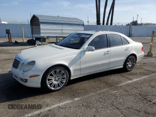 2008 Mercedes-Benz E-Class Luxury 3.5L with VIN WDBUF56X08B198675, listed as a Copart auction lot 54072385 with 152,087 mi miles and Clean Title. Bid and sale history available at carsss.com. Image 1.