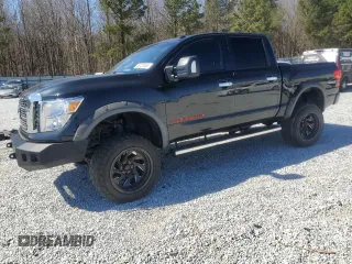 2018 Nissan Titan S with VIN 1N6AA1E5XJN541909, listed as a Copart auction lot 48720365 with 71,612 mi miles and Salvage title. Bid and sale history available at DreamBid. Image 1.
