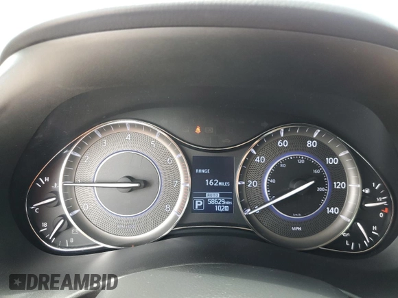 2019 Infiniti QX80 LUXE with VIN JN8AZ2NE2K9229566, listed as a Copart auction lot 71170974 with 58,629 mi miles and Salvage Title. Bid and sale history available at carsss.com. Image 9.