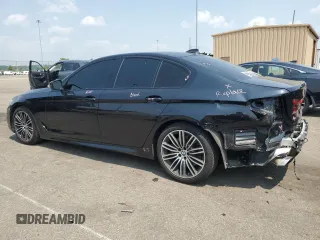 2019 BMW 5 Series 540i xDrive z VIN WBAJE7C55KWW20197, wystawiony jako Copart lot #58353645 z przebiegiem 50 431 mil mil oraz Szkoda całkowita • Salvage title. Historia ofert i sprzedaży dostępna na DreamBid. Obrazek 2.
