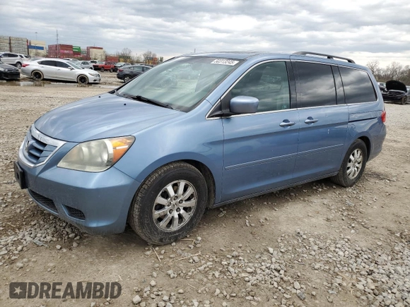 2009 Honda Odyssey EX-L with VIN 5FNRL38709B016070, listed as a Copart auction lot 50313245 with 192,155 mi miles and Salvage Title. Bid and sale history available at carsss.com. Image 1.