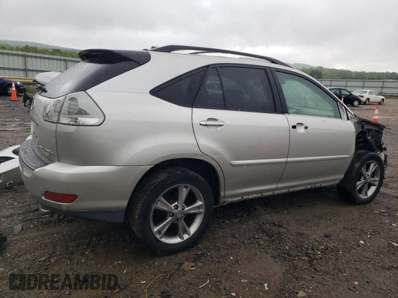 2006 Lexus RX 400h with VIN JTJGW31U660002194, listed as a Copart auction lot 56718845 with 160,858 mi miles and Salvage title. Bid and sale history available at DreamBid. Image 3.