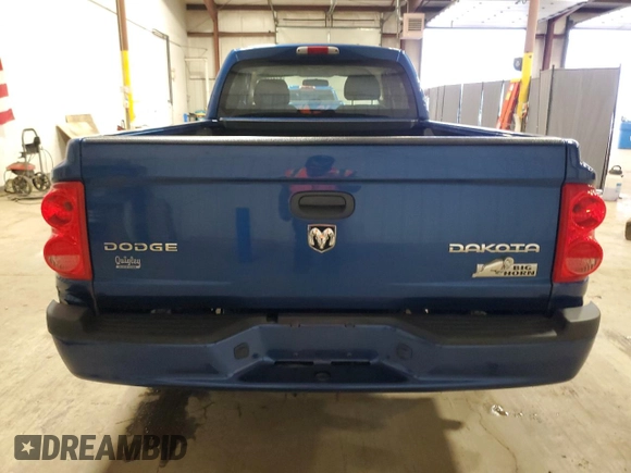 2011 Ram Dakota Bighorn/Lonestar with VIN 1D7RW3BK8BS670446, listed as a Copart auction lot 87371804 with 104,376 mi miles and Salvage Title. Bid and sale history available at carsss.com. Image 6.