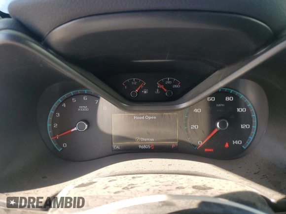 2020 Chevrolet Colorado 4WD Z71 with VIN 1GCGTDEN5L1104824, listed as a Copart auction lot 55125315 with 96,805 mi miles and Salvage title. Bid and sale history available at DreamBid. Image 9.