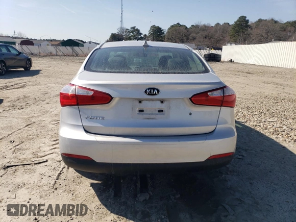 2015 Kia Forte LX with VIN KNAFK4A61F5337736, listed as a Copart auction lot 47849025 with 105,705 mi miles and Clean Title. Bid and sale history available at carsss.com. Image 6.