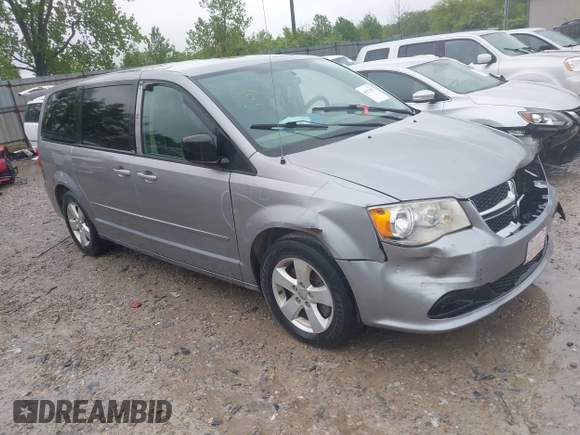 2013 Dodge Grand Caravan SE with VIN 2C4RDGBG2DR773577, listed as a IAAI auction lot 41823951 with 226,498 mi miles and . Bid and sale history available at DreamBid. Image 1.