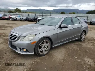 2010 Mercedes-Benz E-Class E 350 Luxury with VIN WDDHF5GB3AA103498, listed as a Copart auction lot 49733685 with 117,195 mi miles and Salvage Title. Bid and sale history available at carsss.com. Image 1.