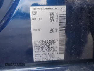 2024 Nissan Altima S with VIN 1N4BL4BV7RN423311, listed as a Copart auction lot 48286655 with 17,265 mi miles and Salvage Title. Bid and sale history available at carsss.com. Image 12.