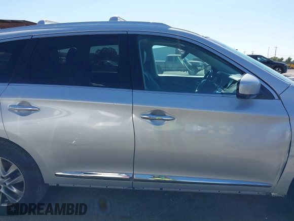 2014 Infiniti QX60 with VIN 5N1AL0MM6EC545596, listed as a IAAI auction lot 42453167 with 177,199 mi miles and . Bid and sale history available at DreamBid. Image 13.