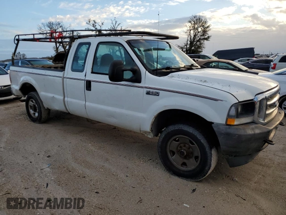 2003 Ford Super Duty F-250 XL with VIN 1FTNX21L53EB14329, listed as a Copart auction lot 75131134 with Not Provided miles and Non Repairable. Bid and sale history available at carsss.com. Image 4.