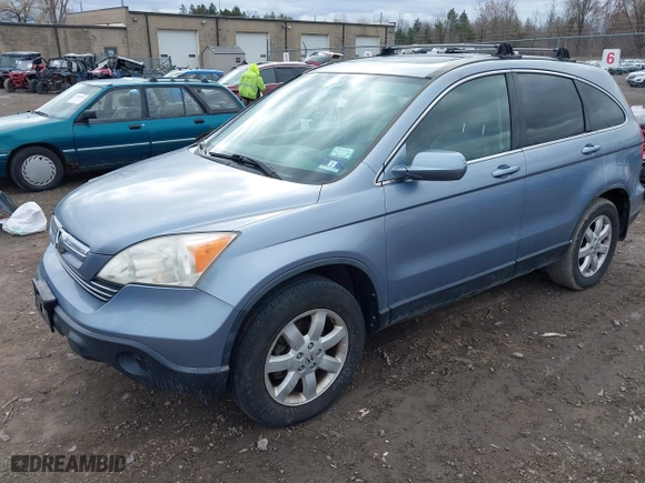 2007 Honda CR-V EX-L with VIN JHLRE48737C078883, listed as a IAAI auction lot 41923822 with 113,256 mi miles. Bid and sale history available at carsss.com. Image 2.