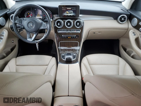 2016 Mercedes-Benz GLC with VIN WDC0G4KB1GF013407, listed as a Copart auction lot 81338304 with 119,616 mi miles and Salvage Title. Bid and sale history available at carsss.com. Image 8.