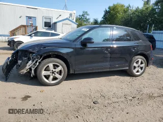 2020 Audi SQ5 Premium Plus with VIN WA1B4AFY4L2056932, listed as a Copart auction lot 71116794 with 55,244 mi miles and Salvage Title. Bid and sale history available at DreamBid. Image 1.